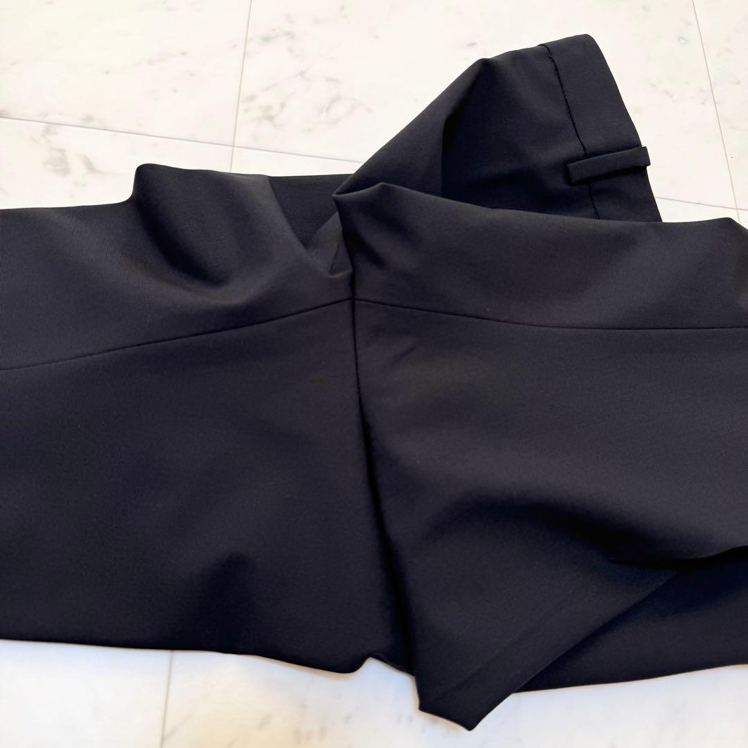 【美品】BURBERRY バーバリー パンツスーツ ビジネス ブラック 黒