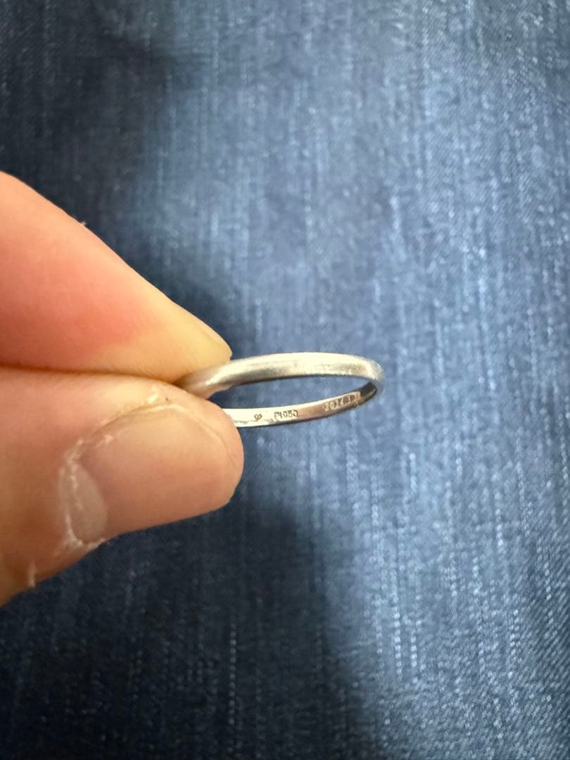 アイプリモ　pt950 プラチナリング