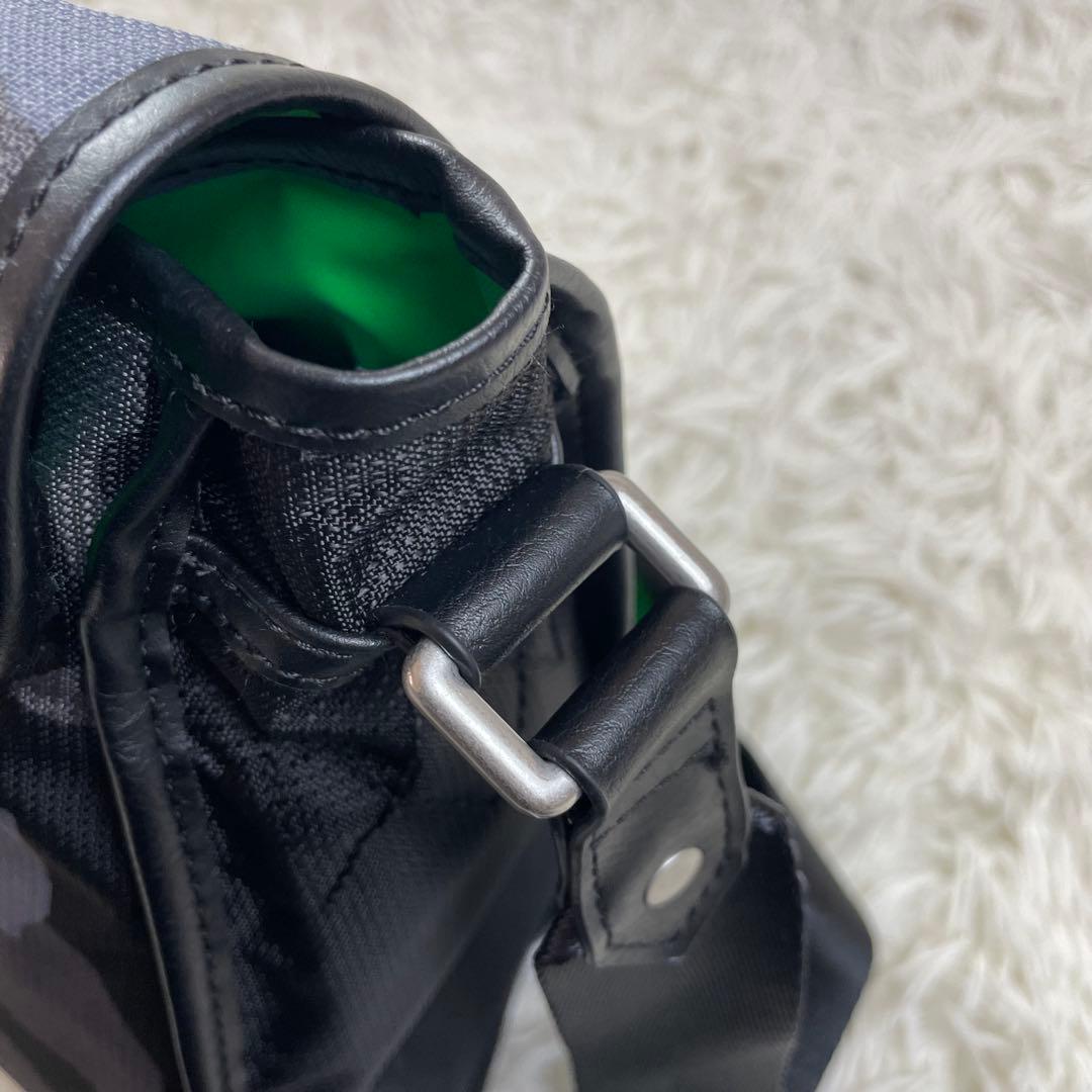 極美品✨　DIESEL メッセンジャーバッグ　レザーナイロン　カモフラ　y2k