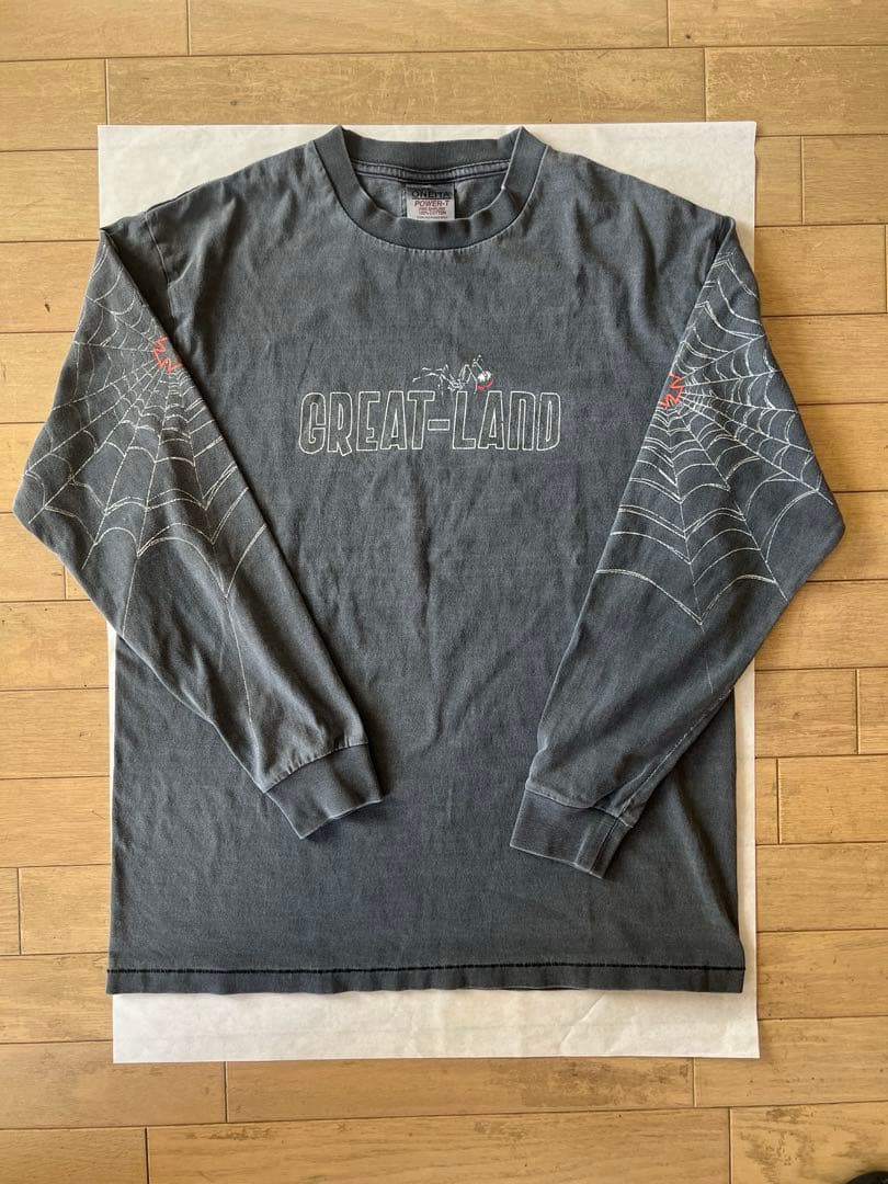 トップス greatLAnd ORIGINAL SPIDER LS 10 YEARS