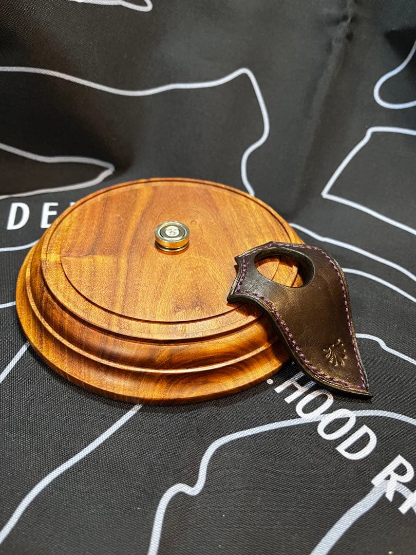 【エンジュ】コースター 【ダークブラウン】AMAZZONIAタンクエプロン