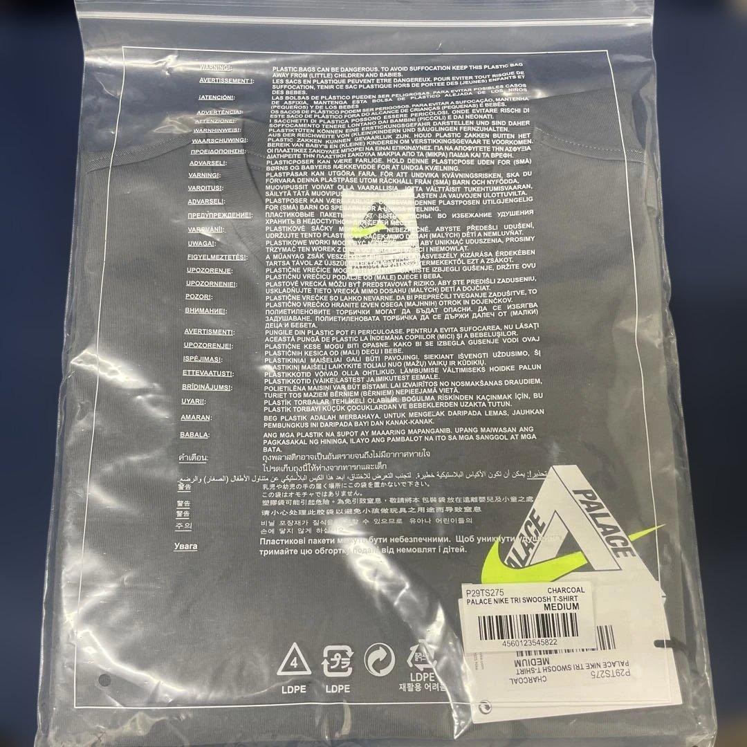 トップス PALACE Nike Tri Swoosh T-Shirt CHARCOAL
