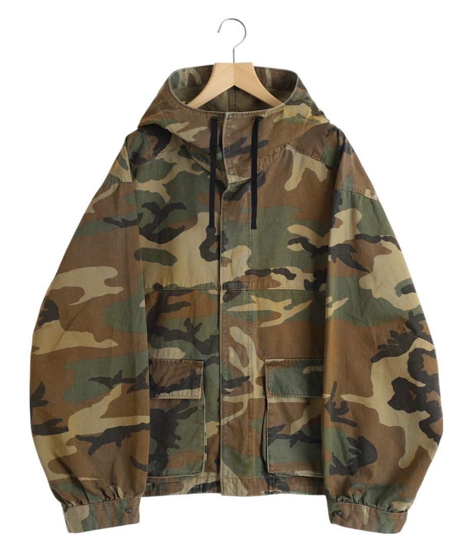 ANCELLM 25aw CAMO ZIPUP HOODIE サイズ2