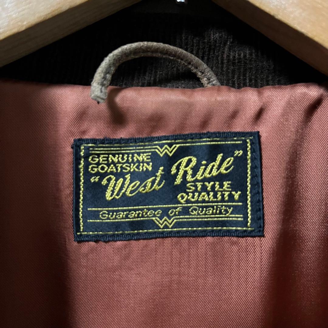 West Ride 30's レザースポーツジャケット S