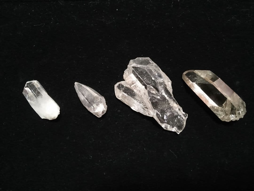 【天然石・鉱物】水晶 ヒマラヤ 産地別セット アンナプルナ ガウリシャンカール他