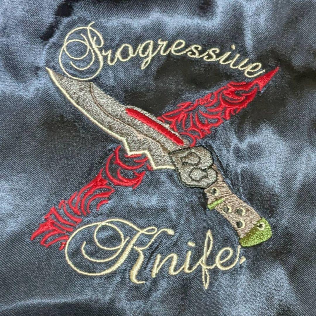 ゆず 新世紀エヴァンゲリオン スカジャン 錦 XL リバーシブル 初号機