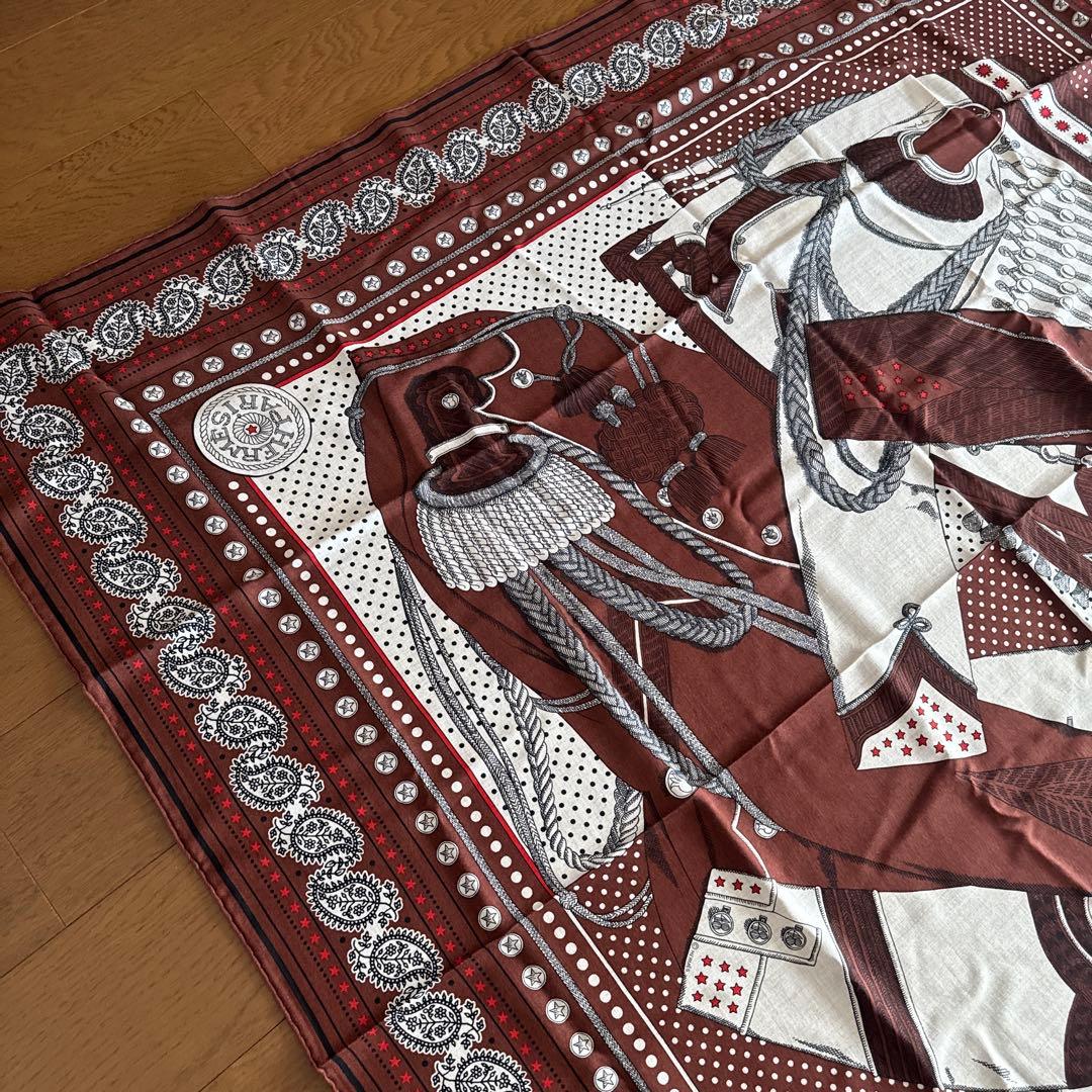 き*ら様 【新品未使用】エルメス カシミヤシルク ショール