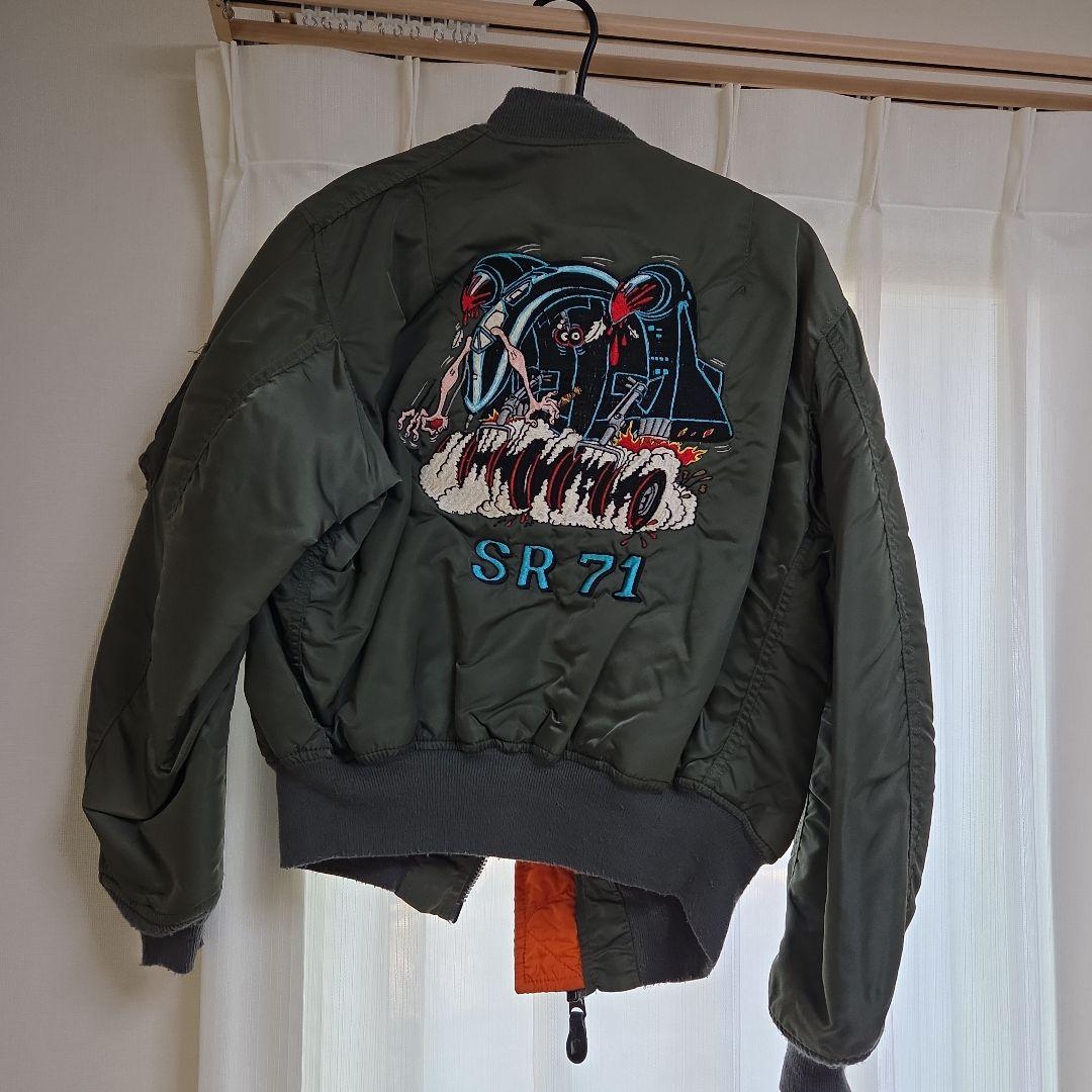 ALPHA SR-71 フライトジャケット　1点物ヴィンテージTED MAN