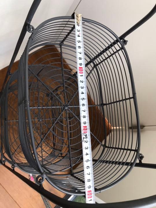 アンティーク風　3段かご