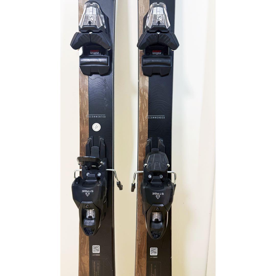【美品】SALOMON Stance84 169cm スキー板