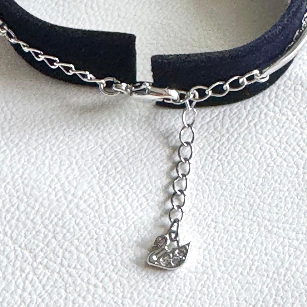 【未使用】スワロフスキー インフィニティ バングル ブレスレット 無限大