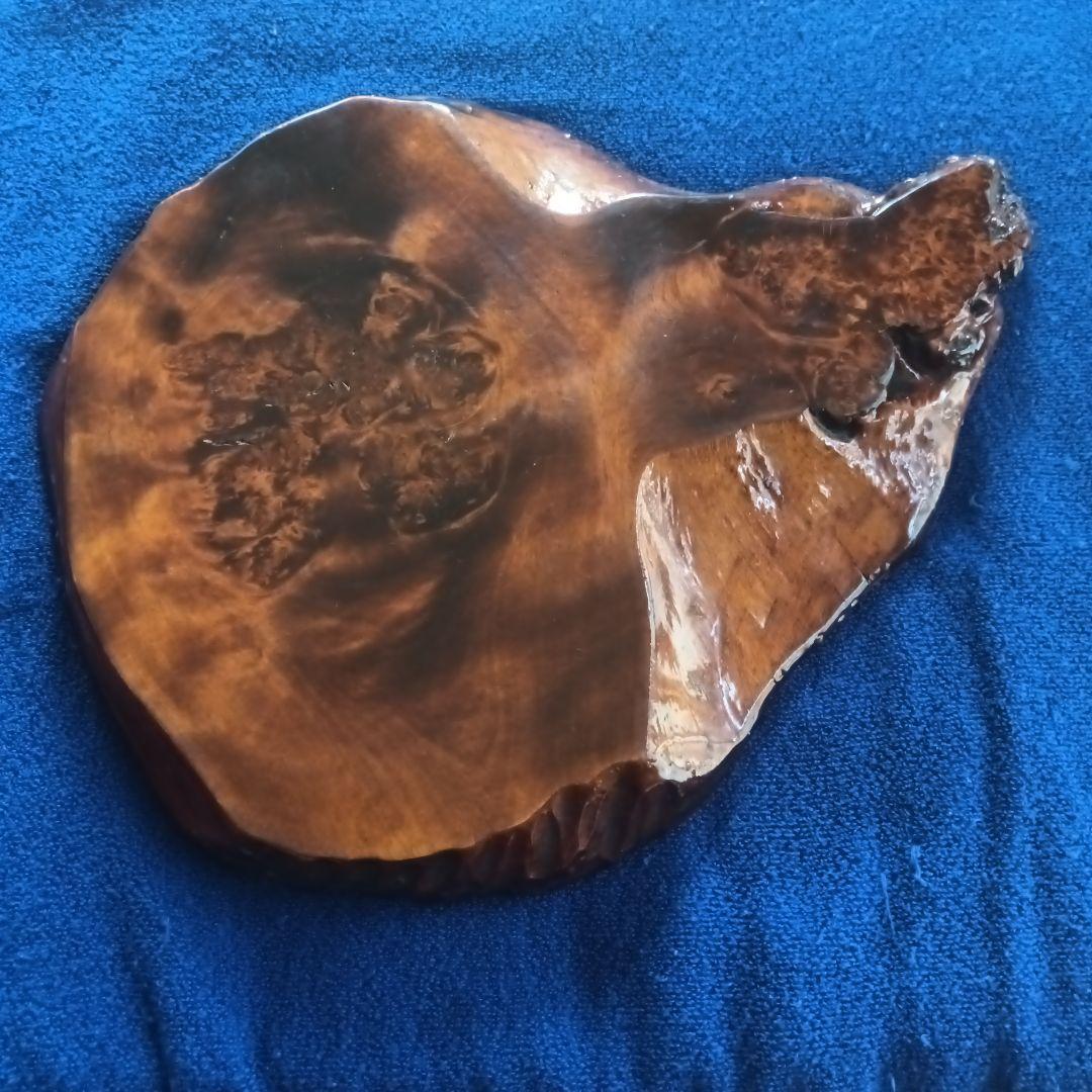 銘木　 一枚板　花台　置物　 飾り台