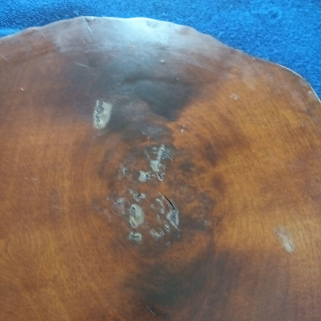 銘木　 一枚板　花台　置物　 飾り台