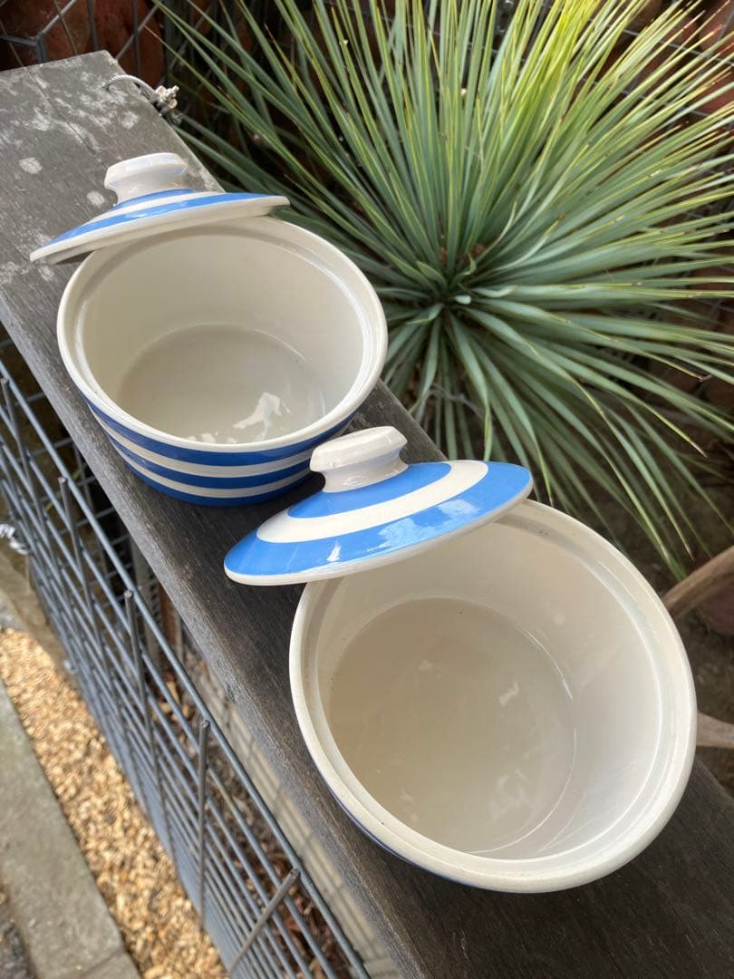 Clover Leaf キャンディポット　２個セット　英国製　未使用品