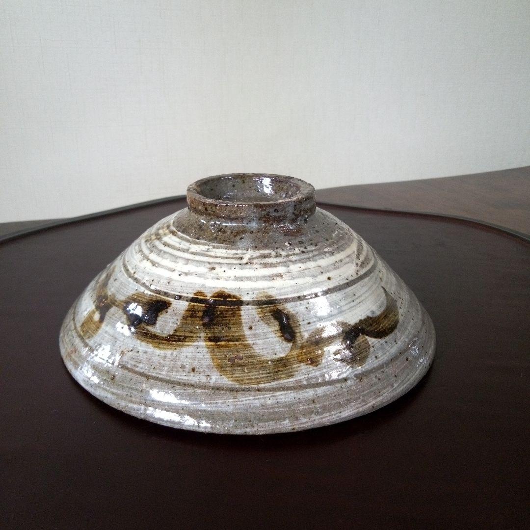 希少！陶芸作家《吉田明》作　三島茶碗　裏面　鶏龍山写し　共箱付