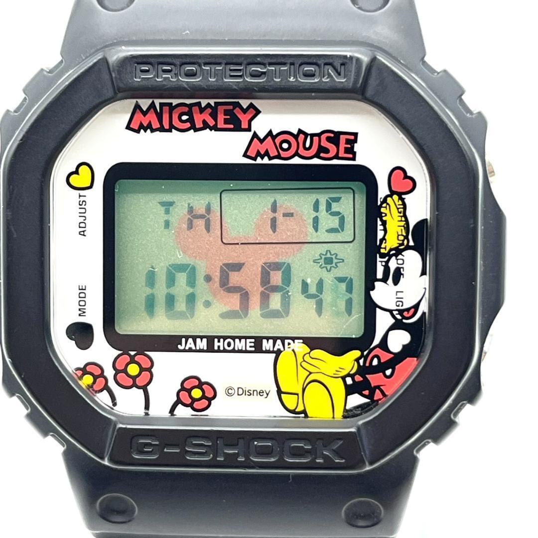 ジャムホームメイド カシオ G-SHOCK ミッキー 新品電池交換済