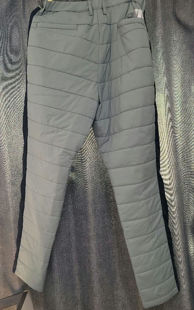 muningwear キルティングパンツ グレー