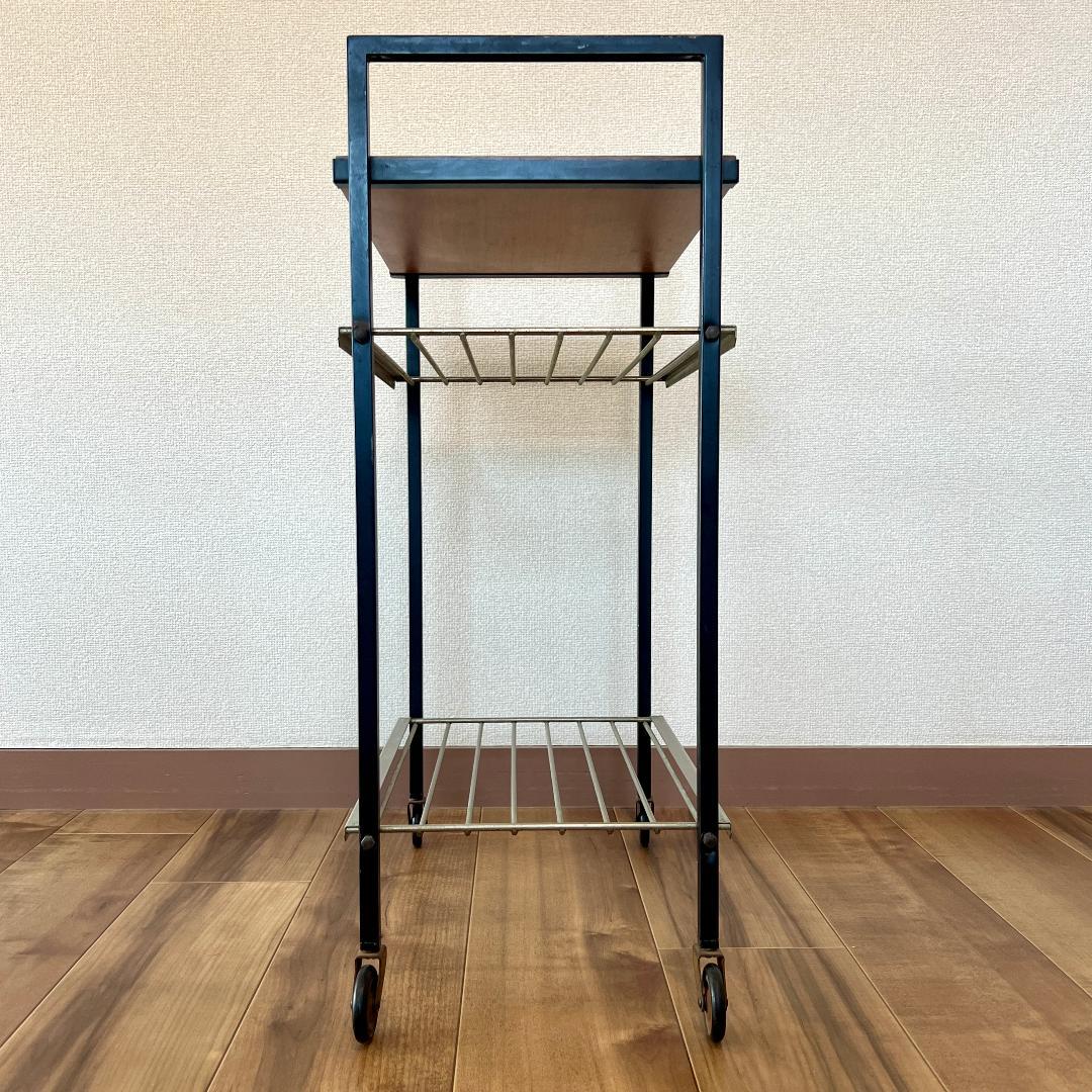 サイドテーブル オランダ製 ミッドセンチュリー キッチンワゴン カートワゴン