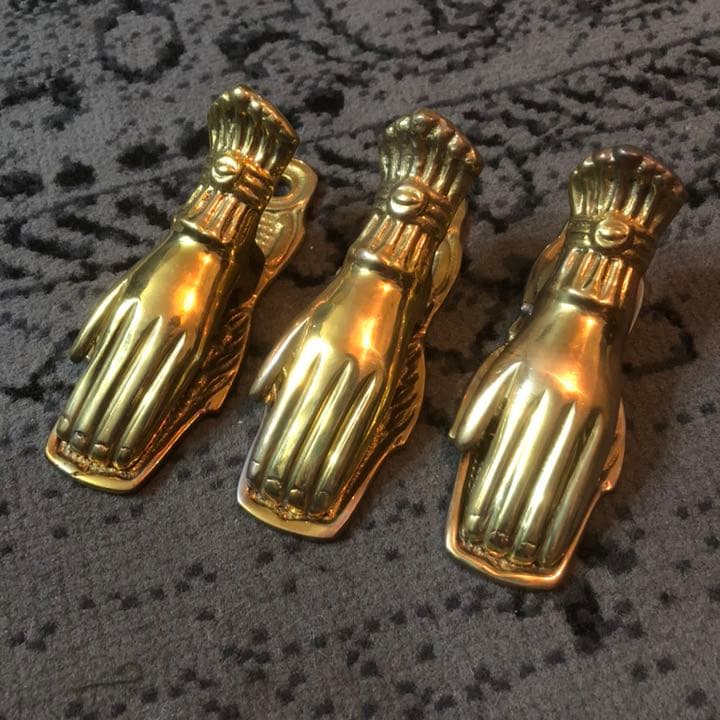 真鍮ハンドクリップ小