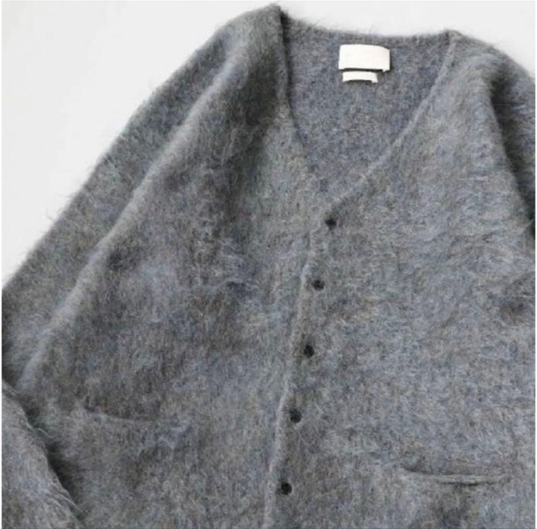 トップス YOKE 21AW LOOSED MOHAIR CARDIGAN