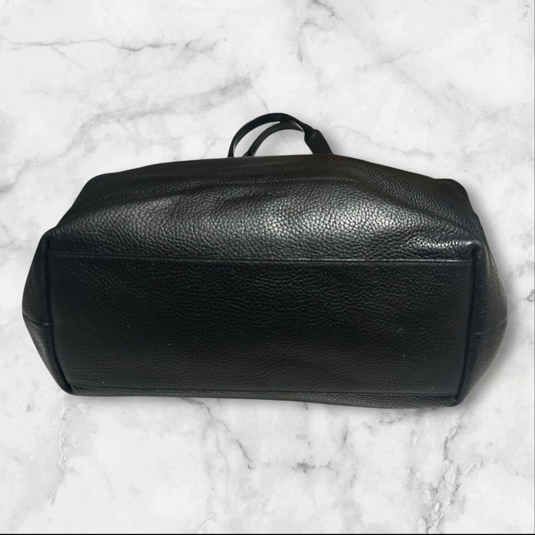 mizuki 極美品】COACH コーチ トートバッグ レザー ブラック