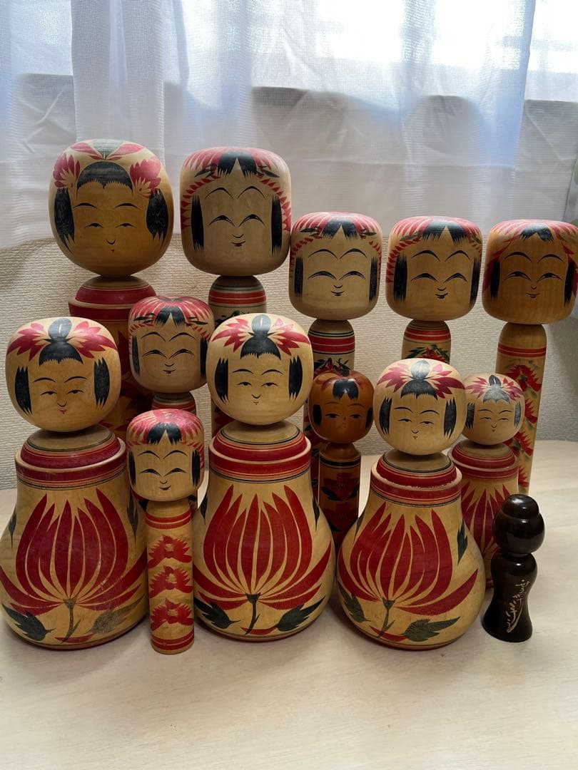 最終値下げ　鳴子こけし　遠刈田こけし　セット