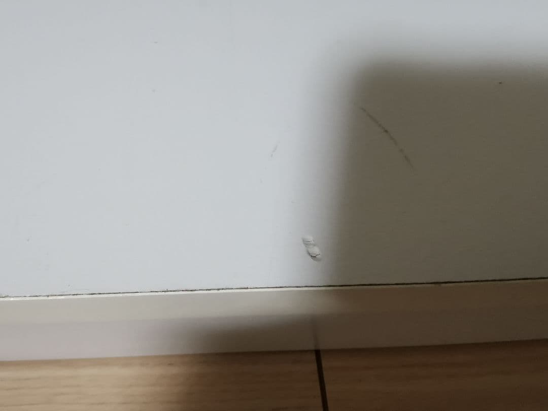 棚　本棚　波形デザイン木製ラック 4段 赤白　レトロ　高橋木工所　東京インテリア