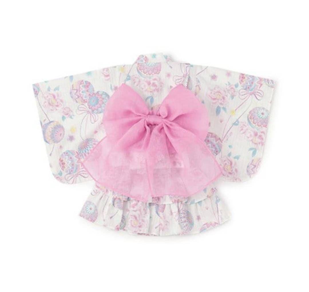 メゾピアノ 新品未使用 100cm 手鞠フラワー柄 浴衣ドレス セットアップ