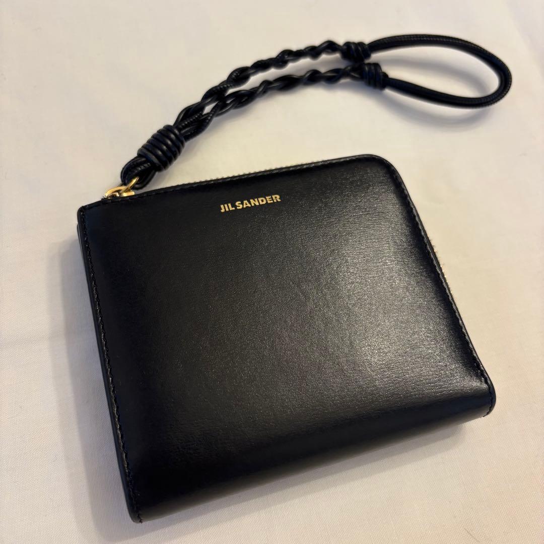 JIL SANDER TANGLE カードホルダー ジルサンダー ブラック