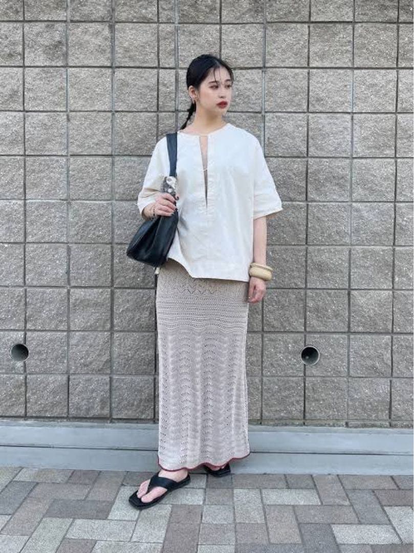 TODAYFUL コットンピケブラウス トュデイフル