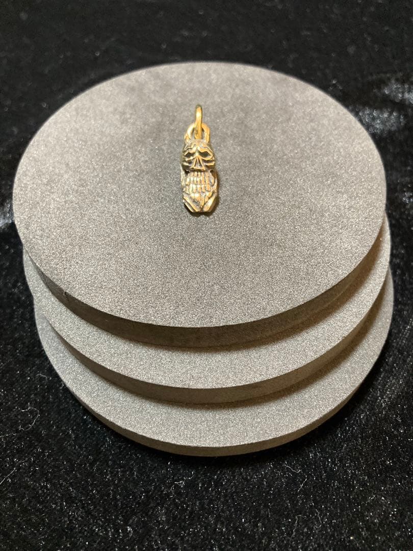 チビSkull Pendant 真鍮