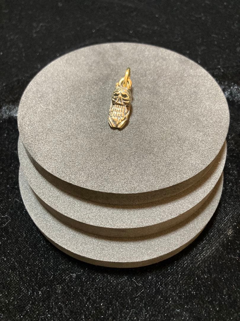 チビSkull Pendant 真鍮