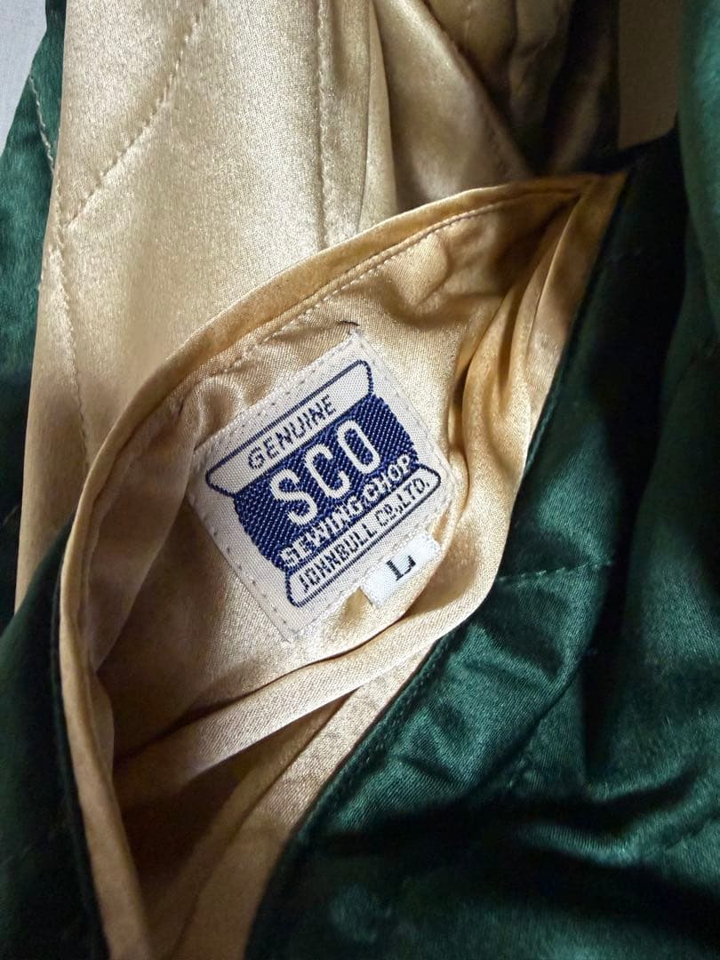 JOHNBULL スカジャン 黒