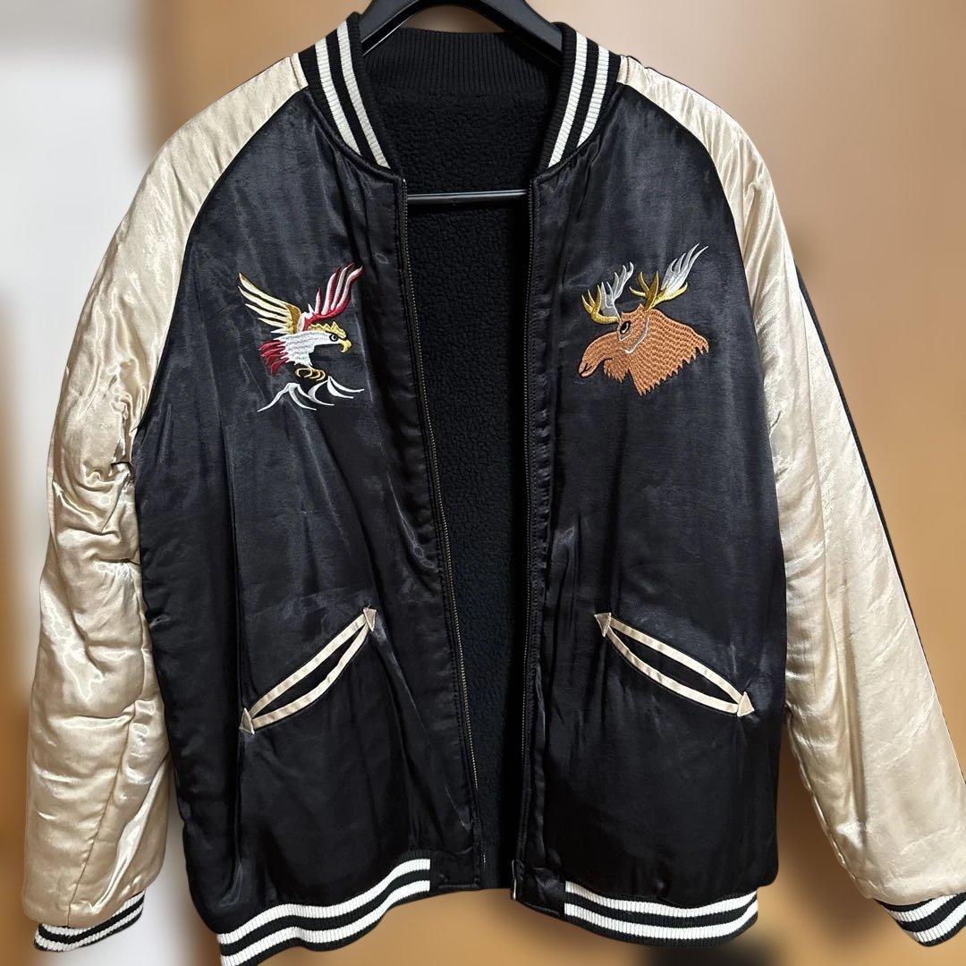 Houston スカジャン　美品