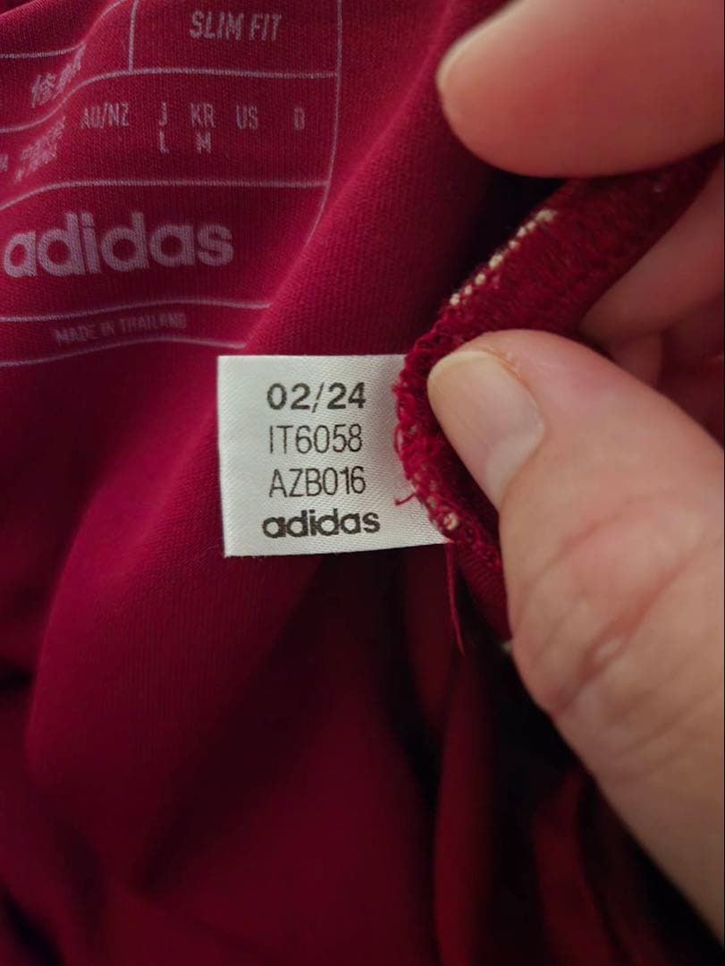 ASローマ adidas 24-25シーズンマーキング無しレプリカ M