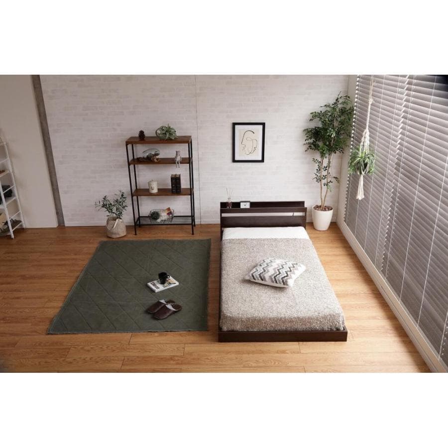 IN BD CRA　シングルベッド　フレームのみ　ホワイト