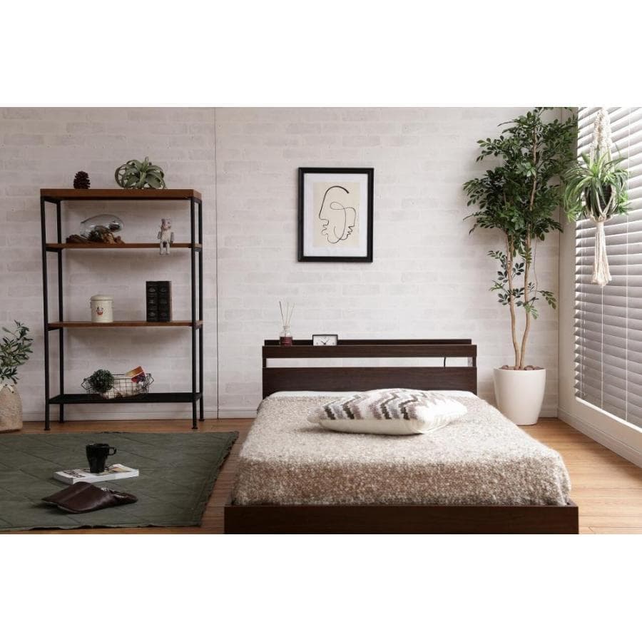 IN BD CRA　シングルベッド　フレームのみ　ホワイト