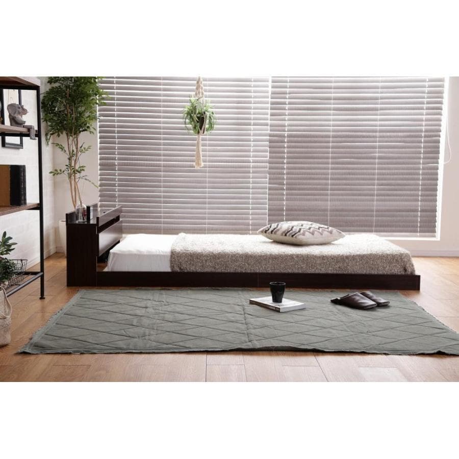 IN BD CRA　シングルベッド　フレームのみ　ホワイト