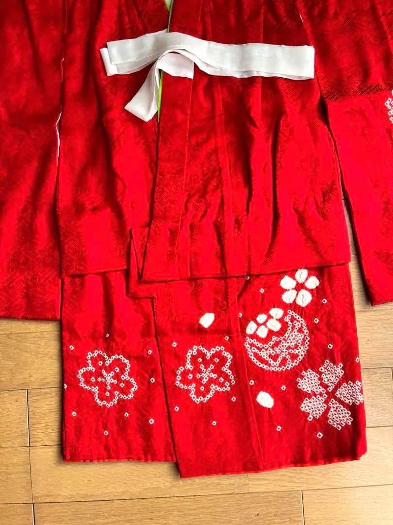 【3歳女の子七五三】正絹 被布セット