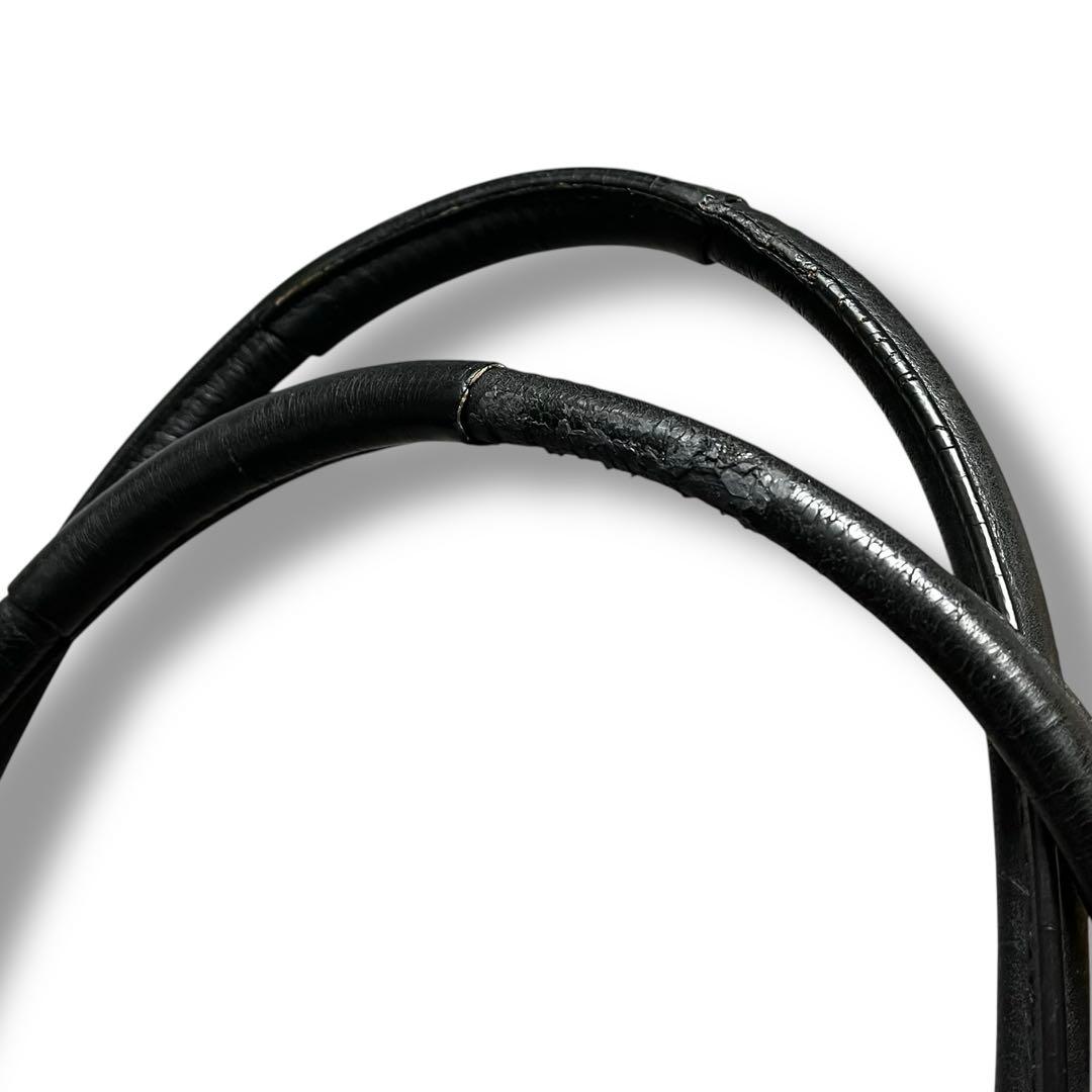 良品 マルジェラ レザー トートバッグ バッグ 大容量 レディース ブラック