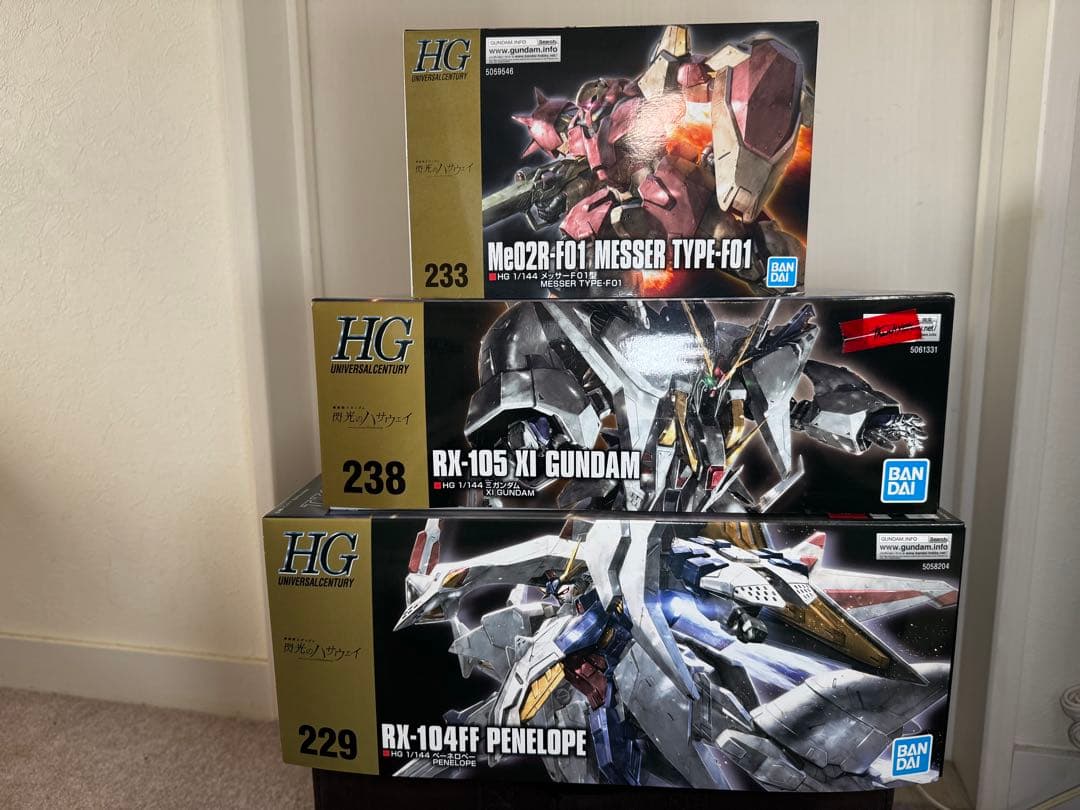 閃光のハサウェイプラモデルまとめ売り②