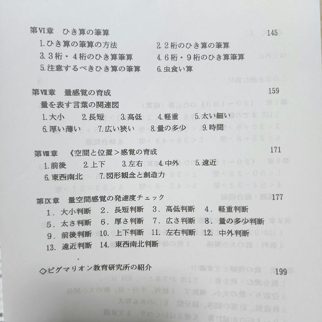 【ピグマリオン ドット棒C型の使い方＆幼児のさんすうⅢセット】