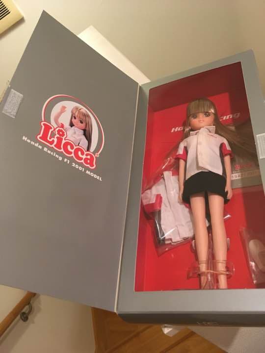 リカちゃん人形 ホンダF1限定モデル
