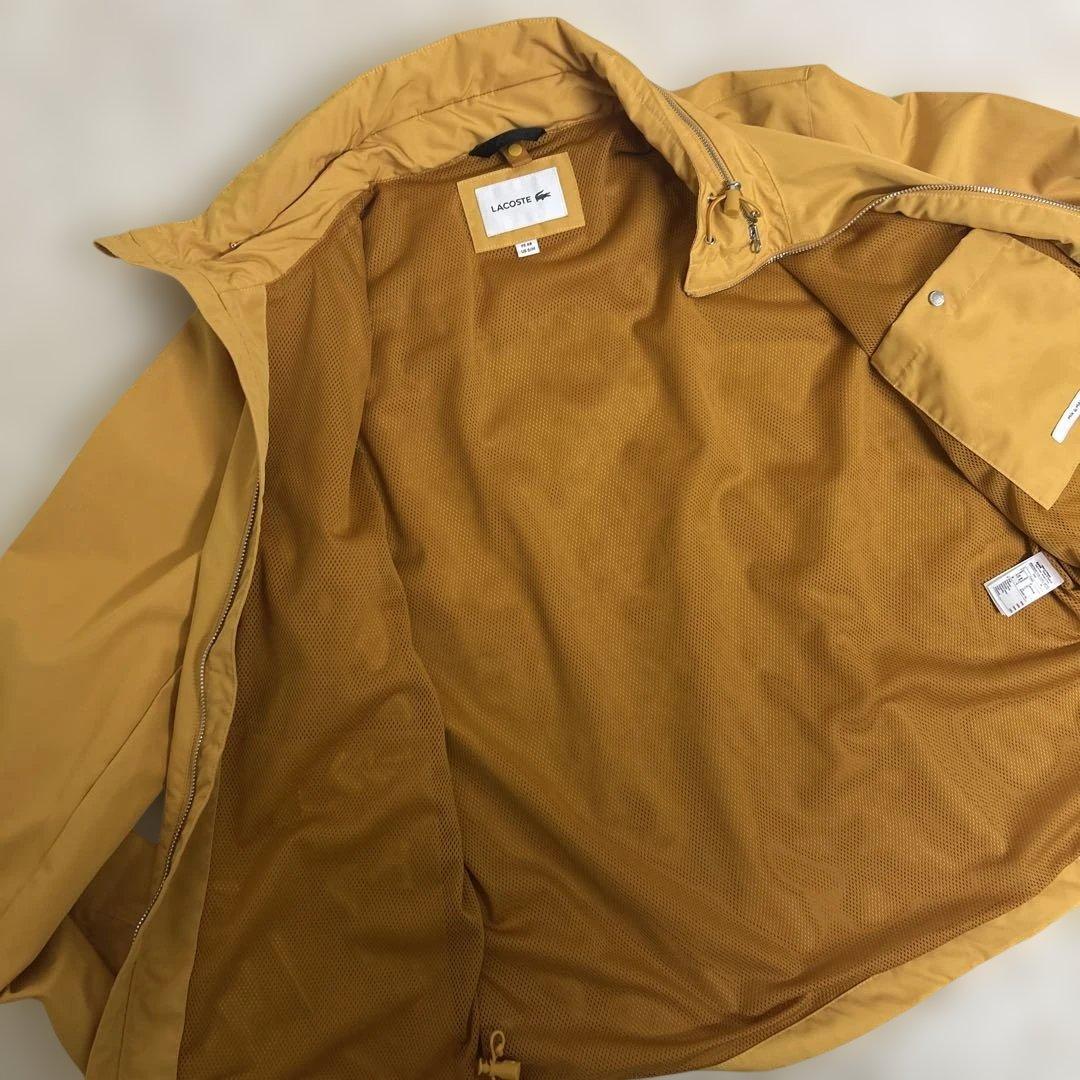 【未使用タグ付き】ラコステ　フード内蔵　スタンドカラー　ジップアップジャケット