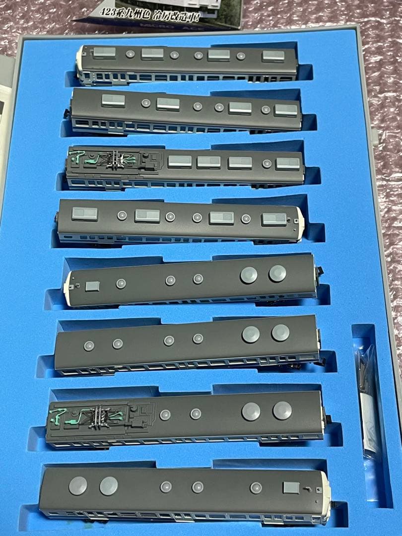 u*1様 マイクロエース 423系九州色 冷房改造車8輌セット 未使用品