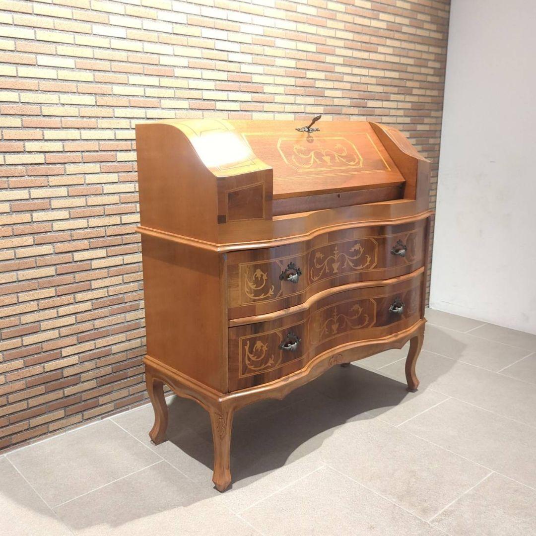 新春還元セール◇ITALYTarocco社製　象嵌ライティングビューロ