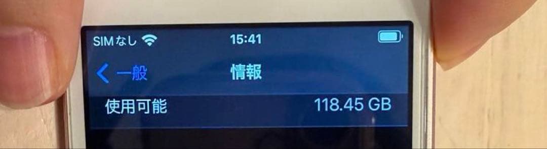 Apple iPhone SE初代　128GB 美品　SIMフリー ケーブル付