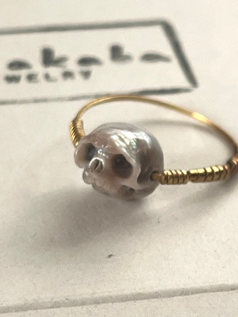 【レア】Shinji Nakaba “VANITAS”スカル リング