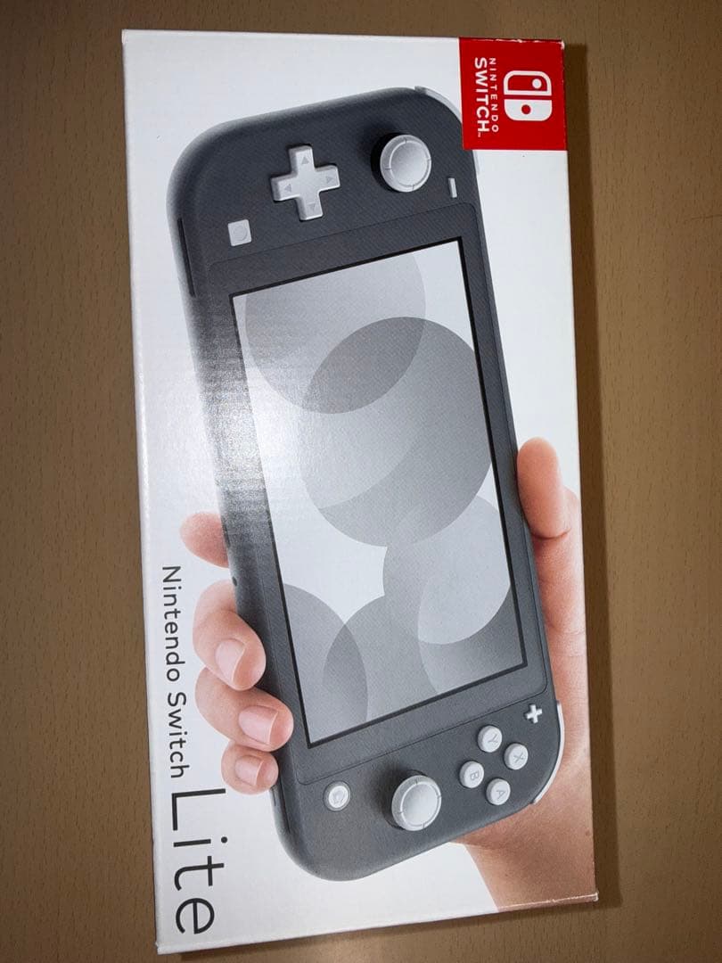 【美品】Nintendo Switch Lite グレー ケース付き