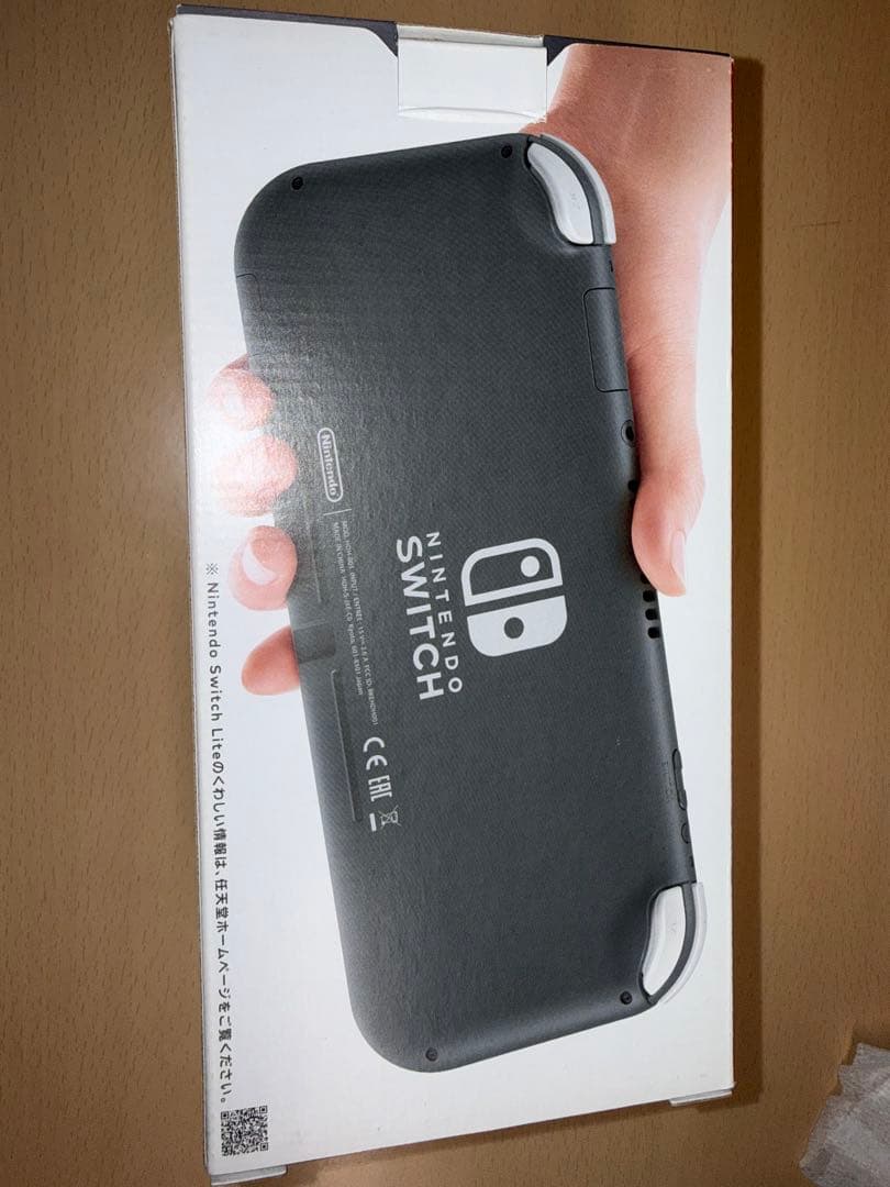 【美品】Nintendo Switch Lite グレー ケース付き